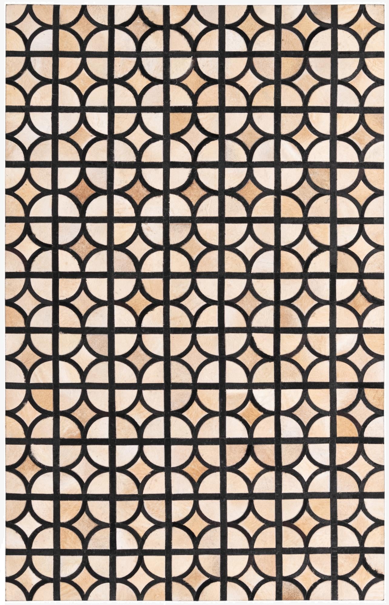 5' x 7' 9 Cowhide Rug