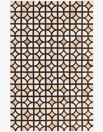 5' x 7' 9 Cowhide Rug