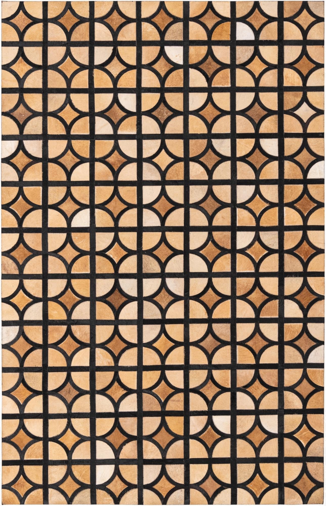 5' x 7' 9 Cowhide Rug