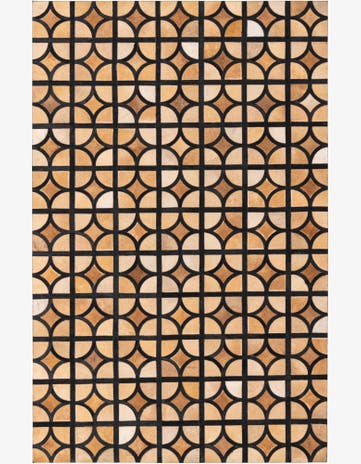 5' x 7' 9 Cowhide Rug