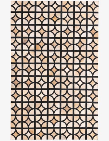 5' x 7' 10 Cowhide Rug