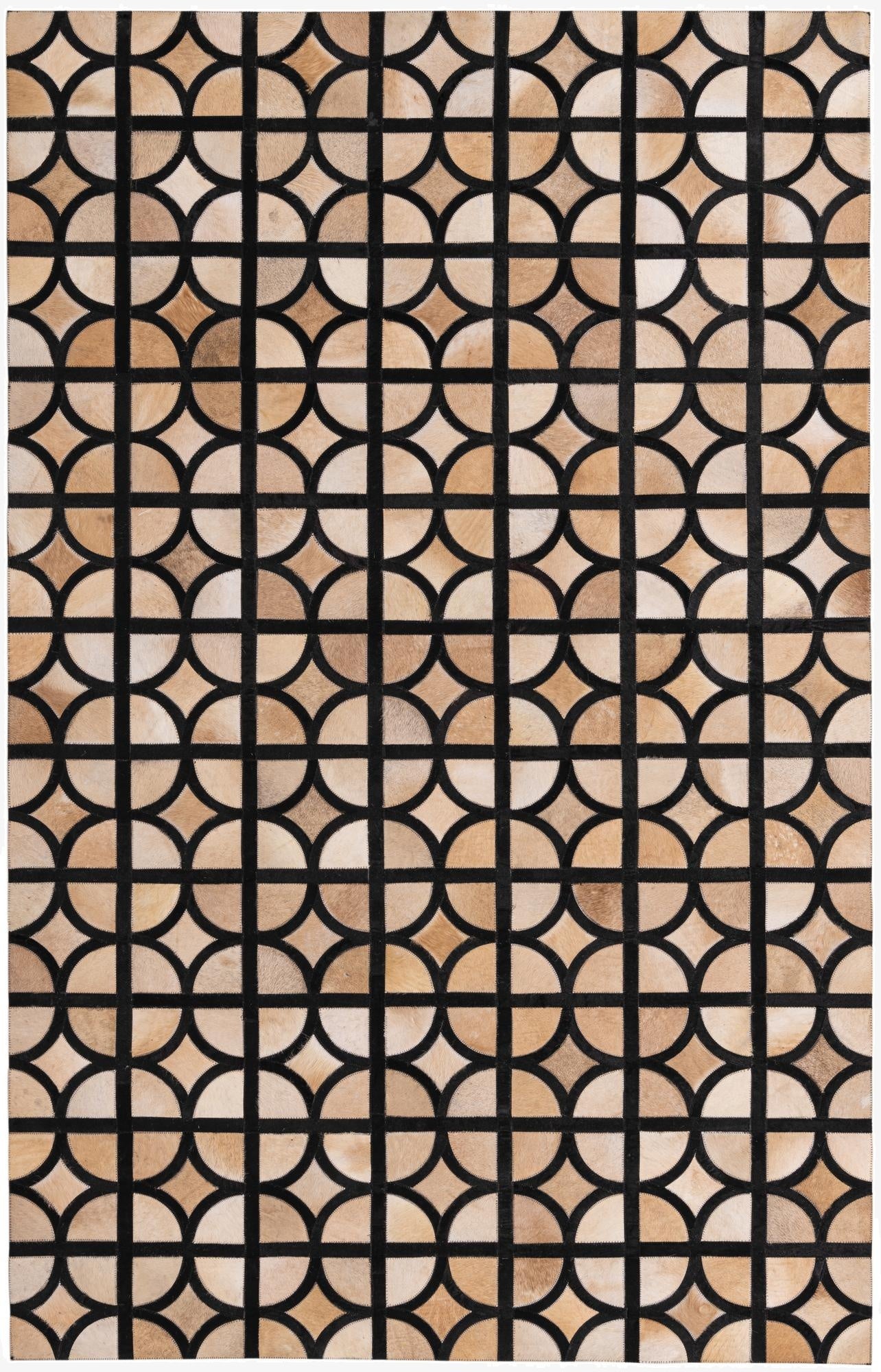 5' x 7' 9 Cowhide Rug