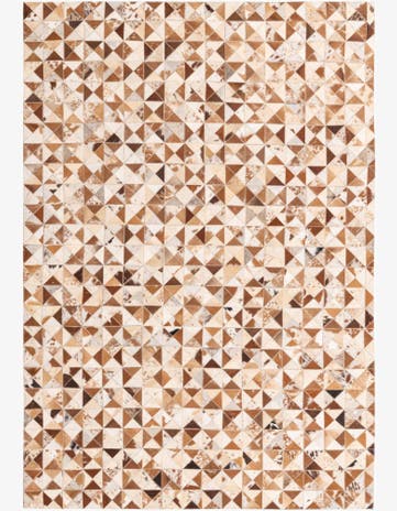 5' 3 x 7' 6 Cowhide Rug