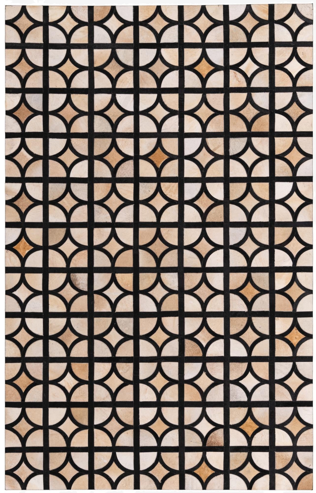 5' x 7' 9 Cowhide Rug