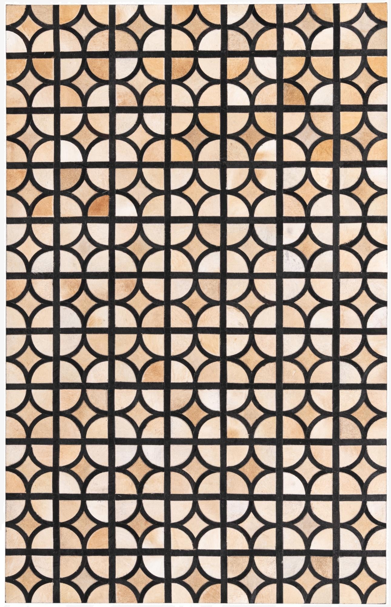 5' x 7' 10 Cowhide Rug