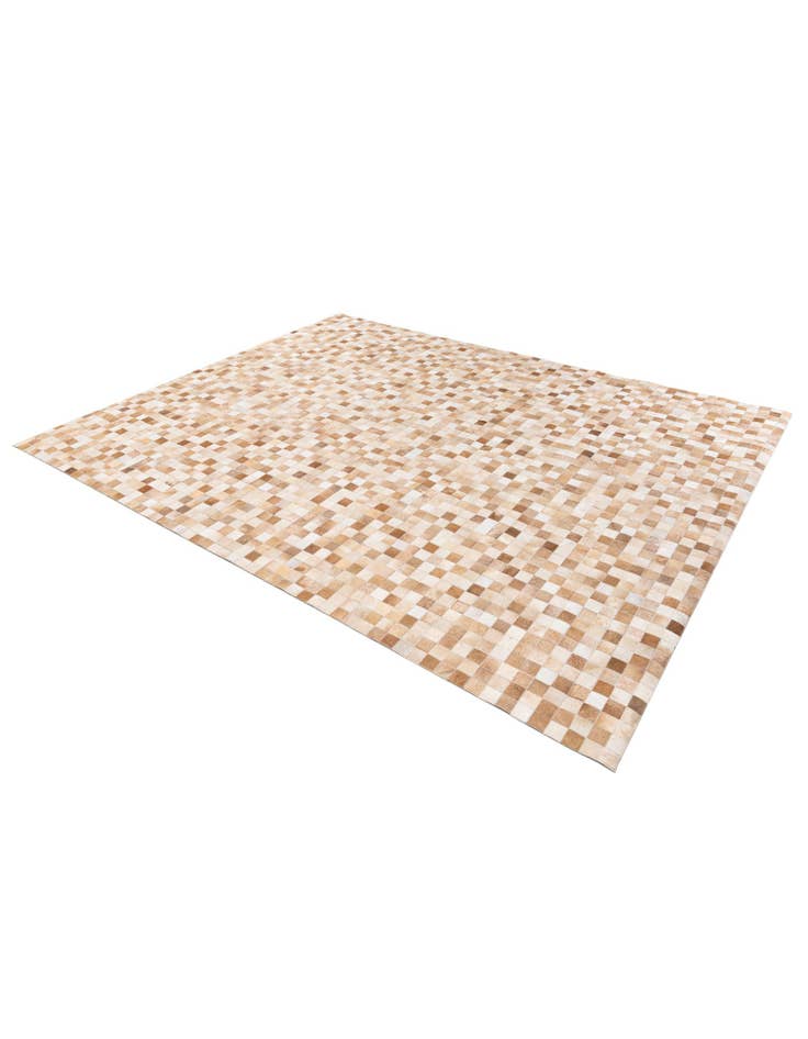 Detail image of 7' 11 x 9' 10 Cowhide Stocks Rug