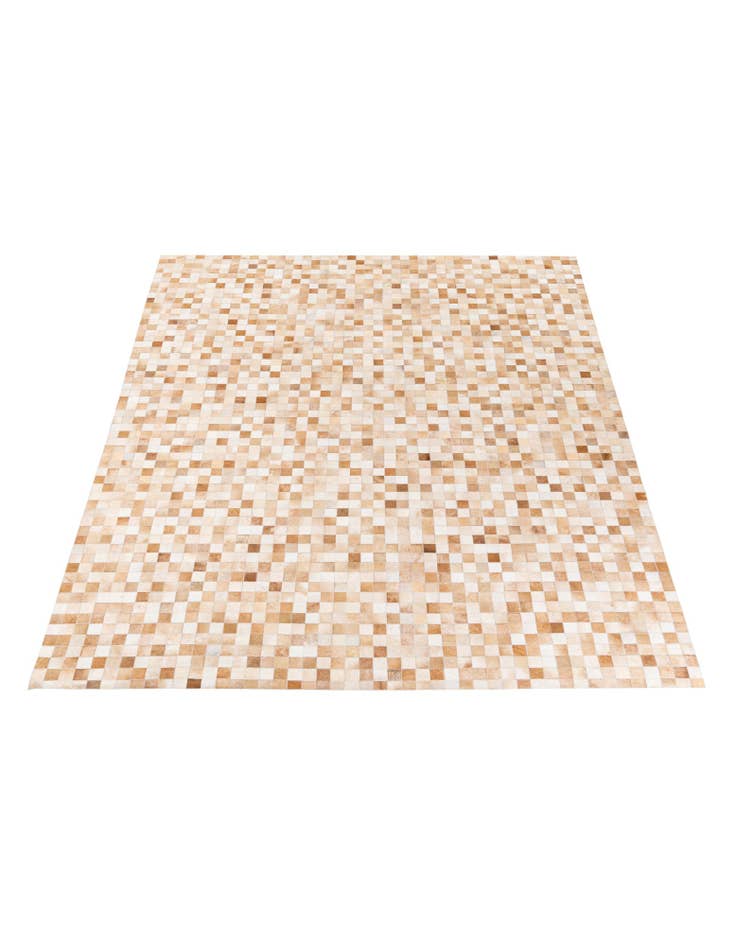 Detail image of 7' 11 x 9' 10 Cowhide Stocks Rug