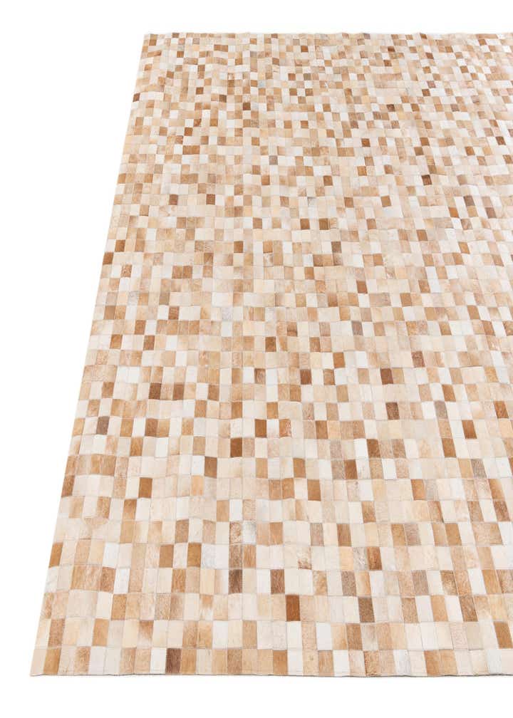 7' 11 x 9' 10 Cowhide Stocks Rug