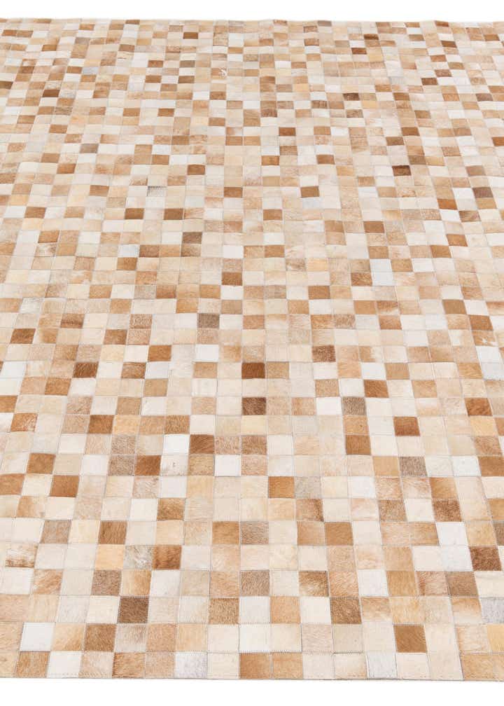 7' 11 x 9' 10 Cowhide Stocks Rug