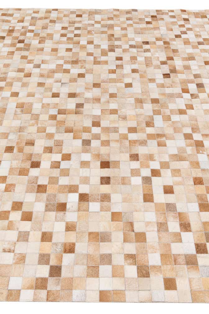 7' 11 x 9' 10 Cowhide Stocks Rug
