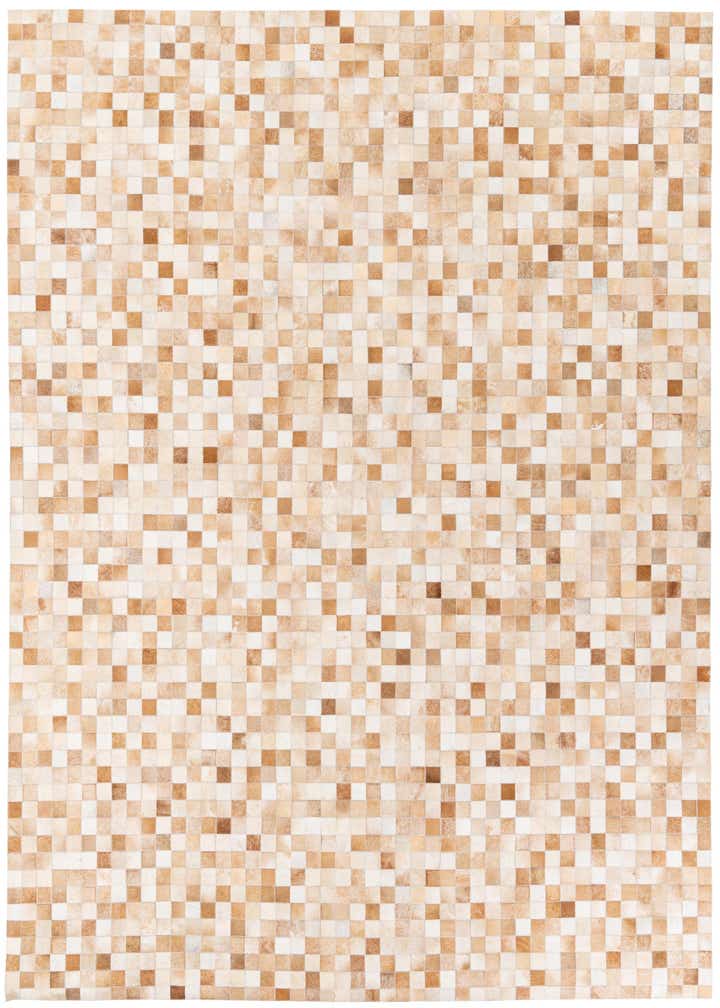 7' 11 x 9' 10 Cowhide Stocks Rug