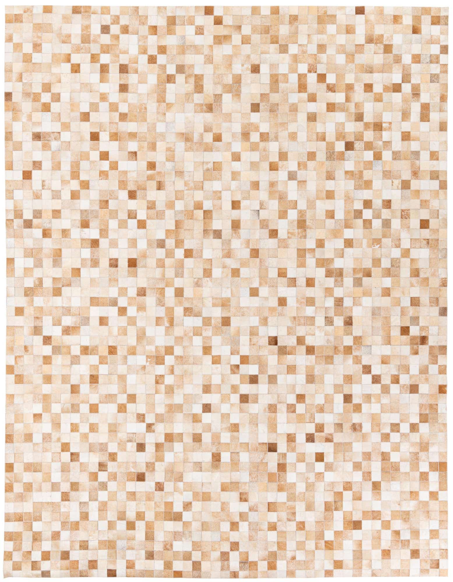 7' 11 x 9' 10 Cowhide Stocks Rug