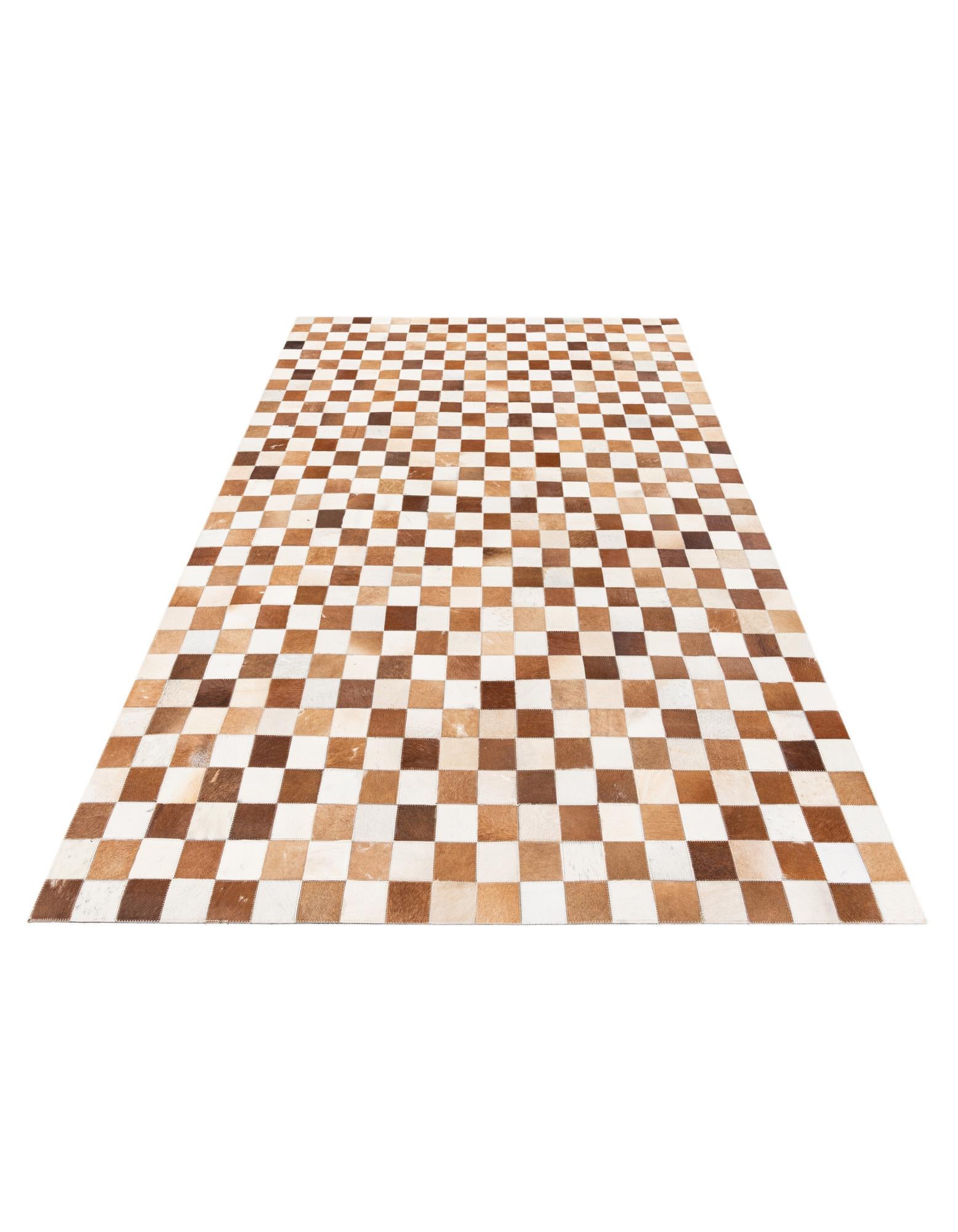 5' x 7' 11 Cowhide Stocks Rug