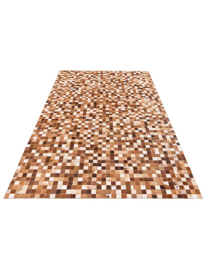 5' 1 x 7' 11 Cowhide Stocks Rug