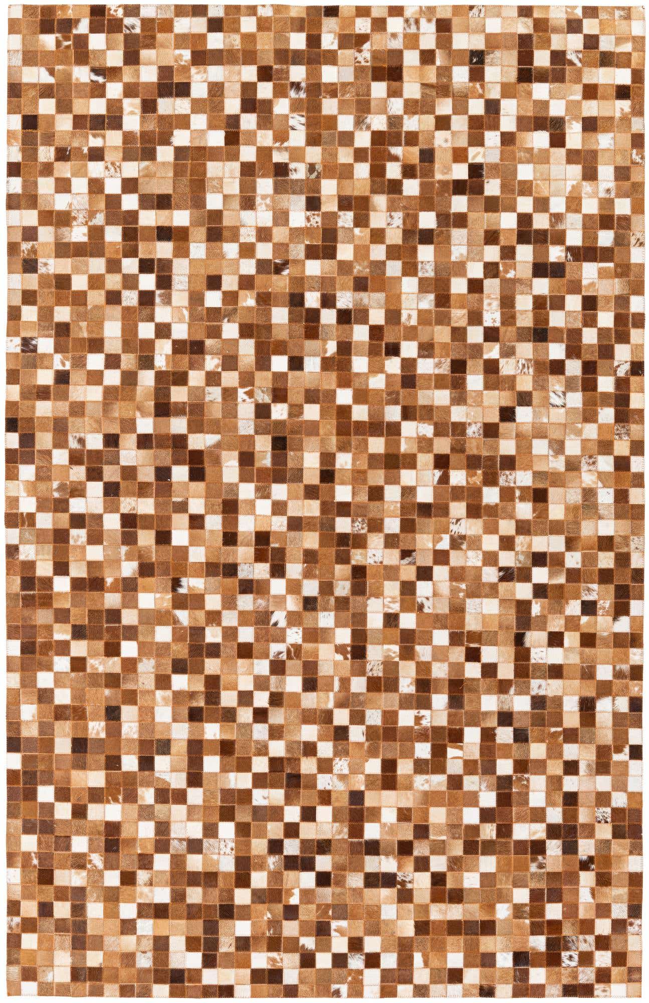 5' 1 x 7' 11 Cowhide Stocks Rug