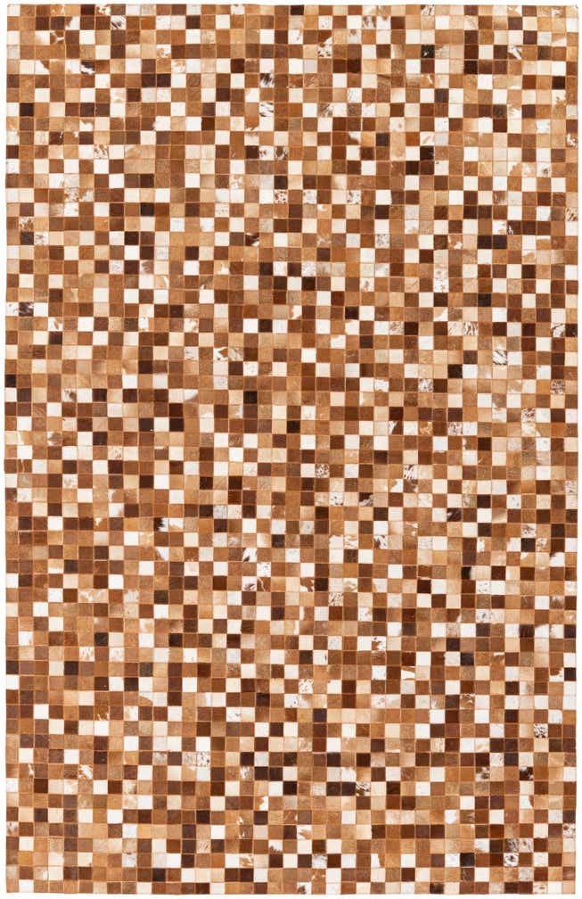5' 1 x 7' 11 Cowhide Stocks Rug