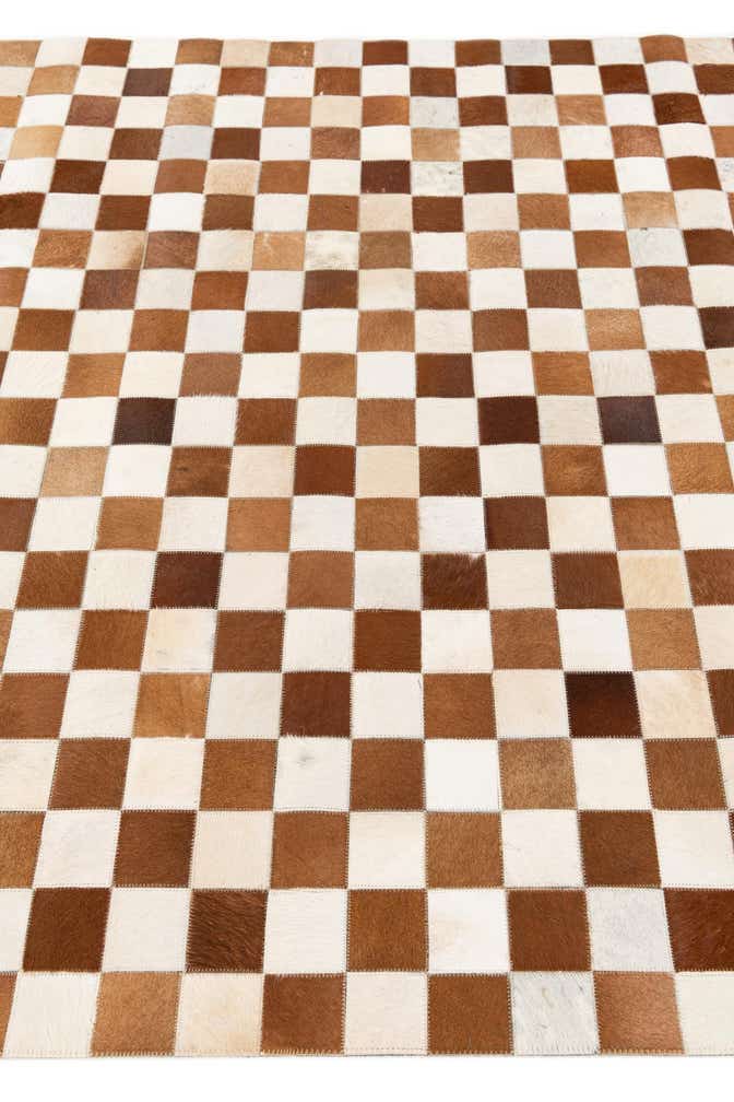 5' x 7' 11 Cowhide Stocks Rug