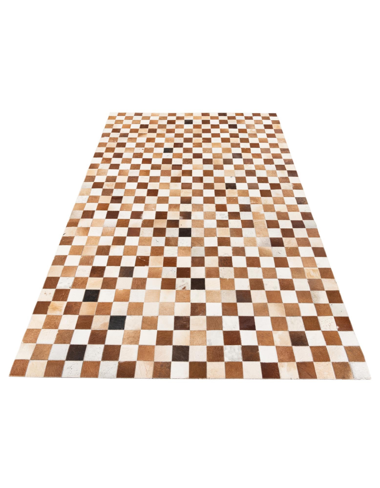 5' x 8' Cowhide Stocks Rug