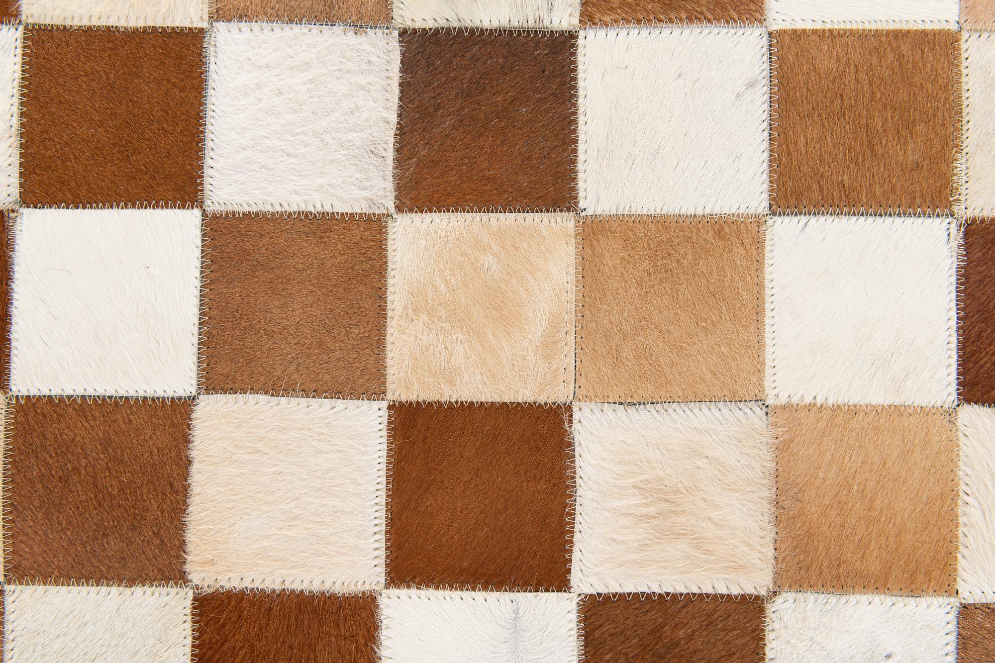 5' x 8' Cowhide Stocks Rug