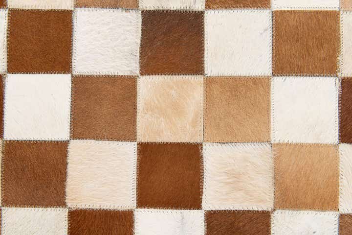 5' x 8' Cowhide Stocks Rug
