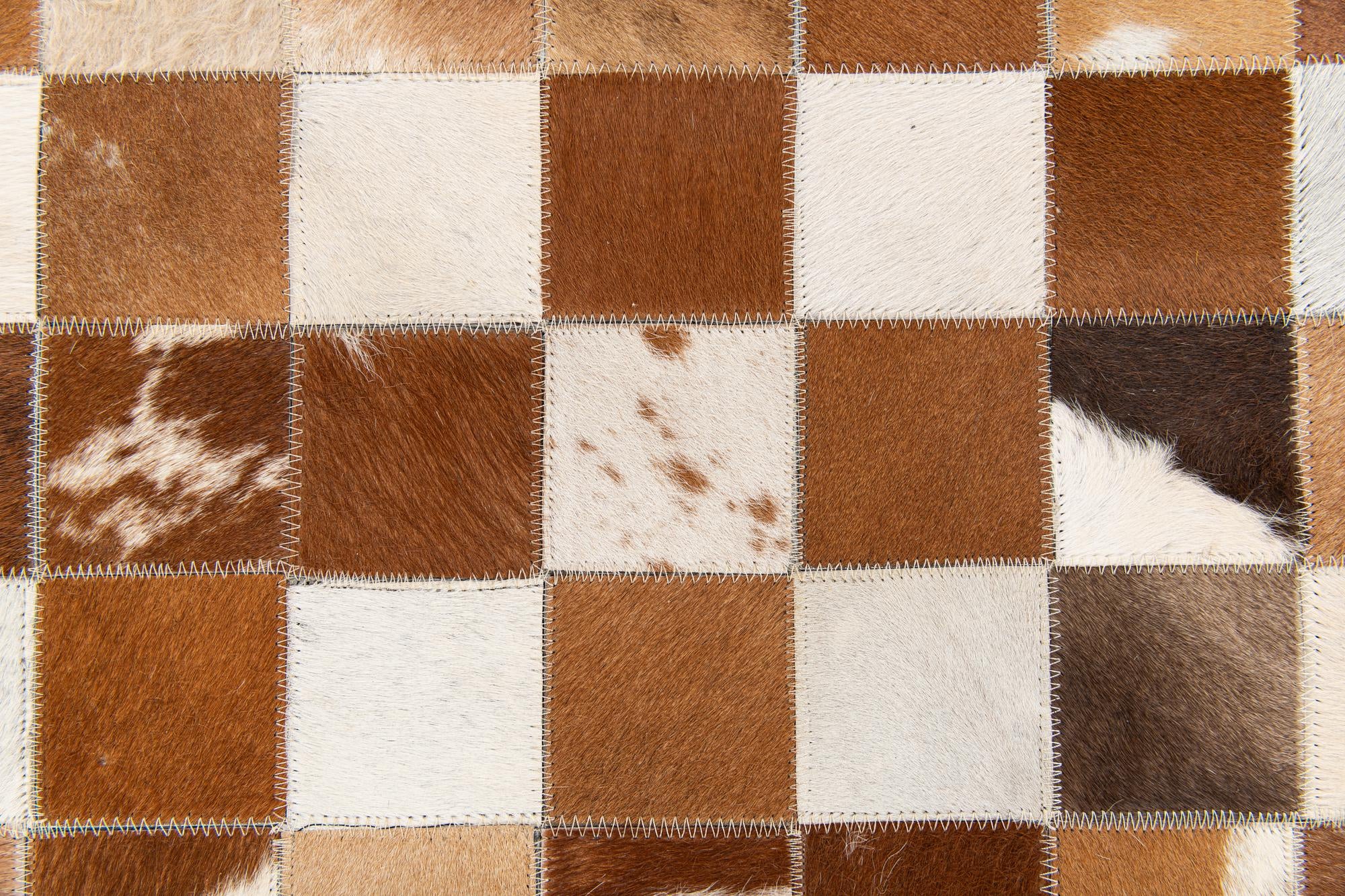 5' x 7' 11 Cowhide Stocks Rug