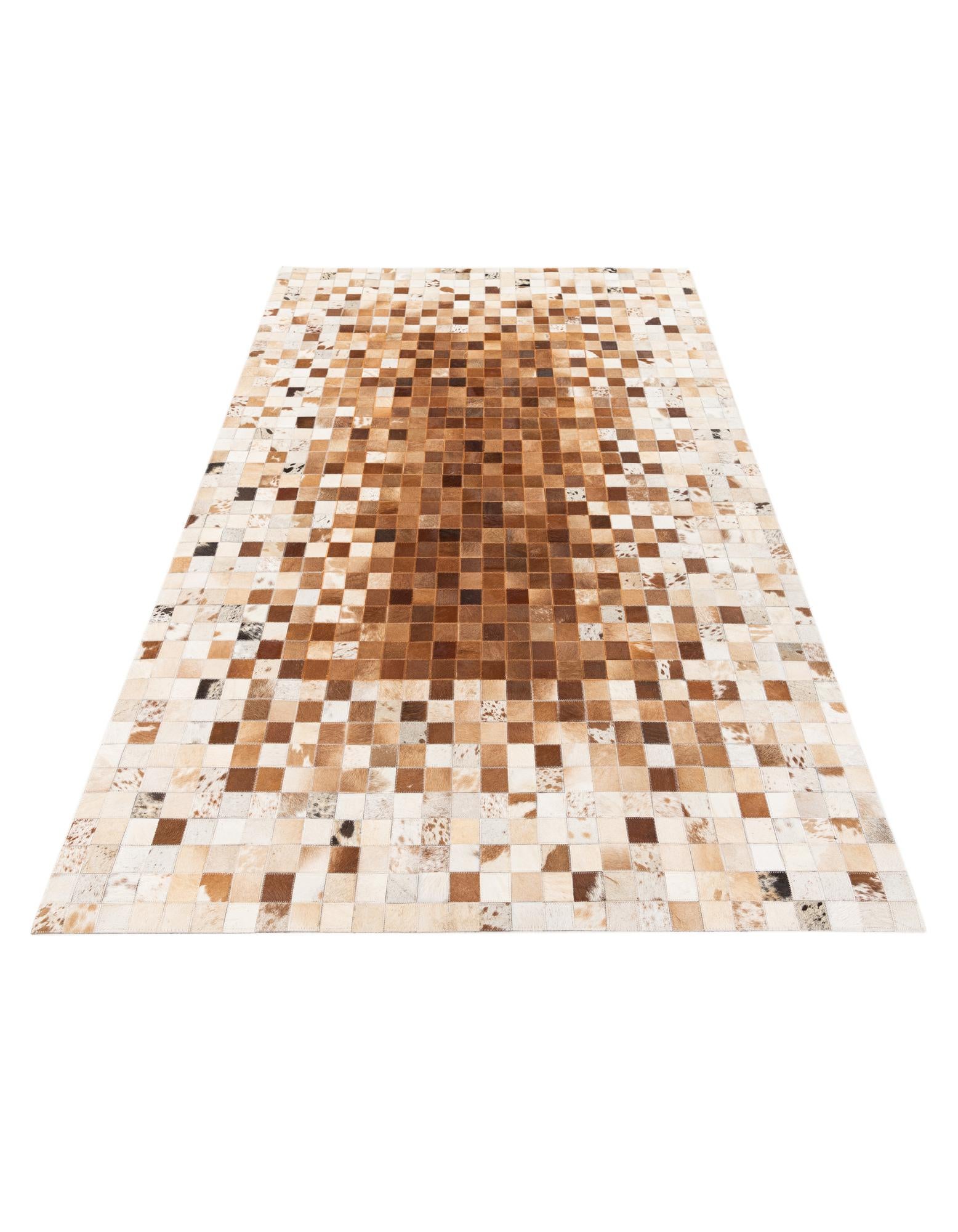 4' 10 x 8' Cowhide Stocks Rug