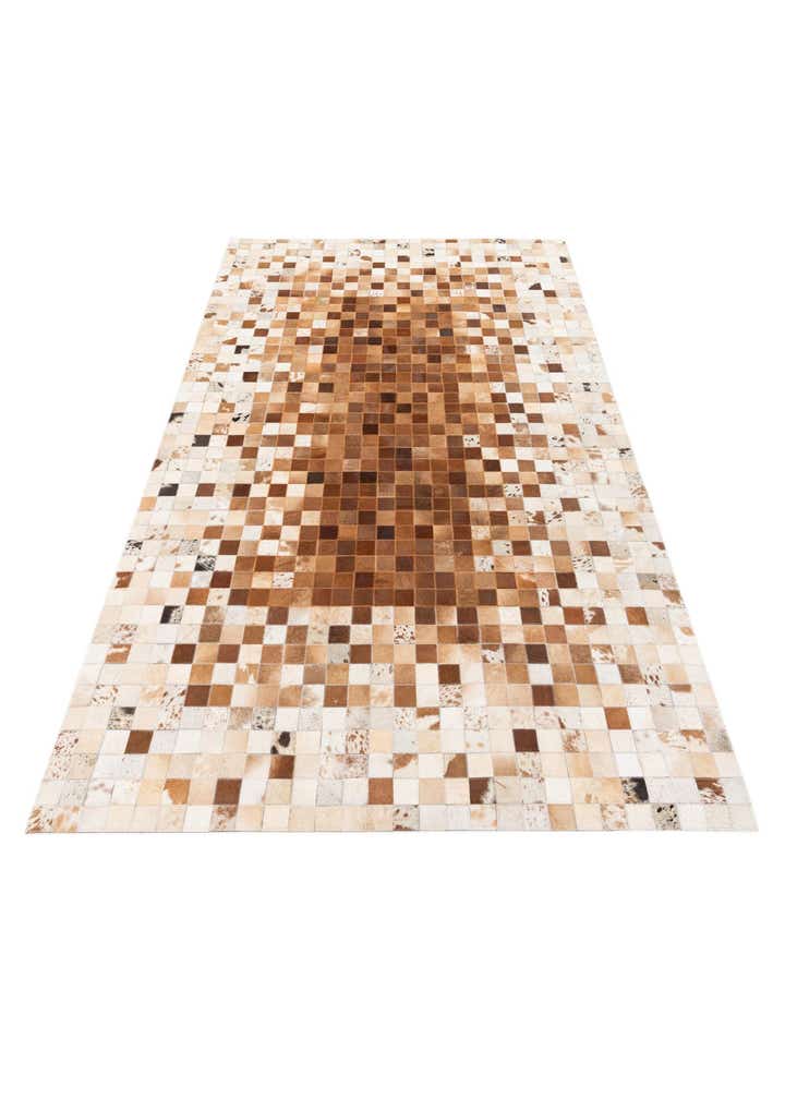 4' 10 x 8' Cowhide Stocks Rug