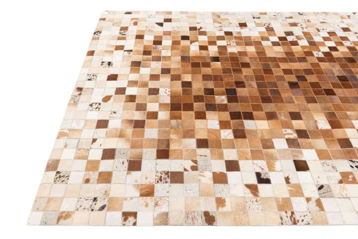 4' 10 x 8' Cowhide Stocks Rug