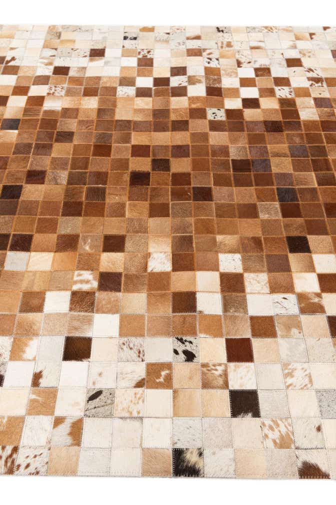 4' 10 x 8' Cowhide Stocks Rug