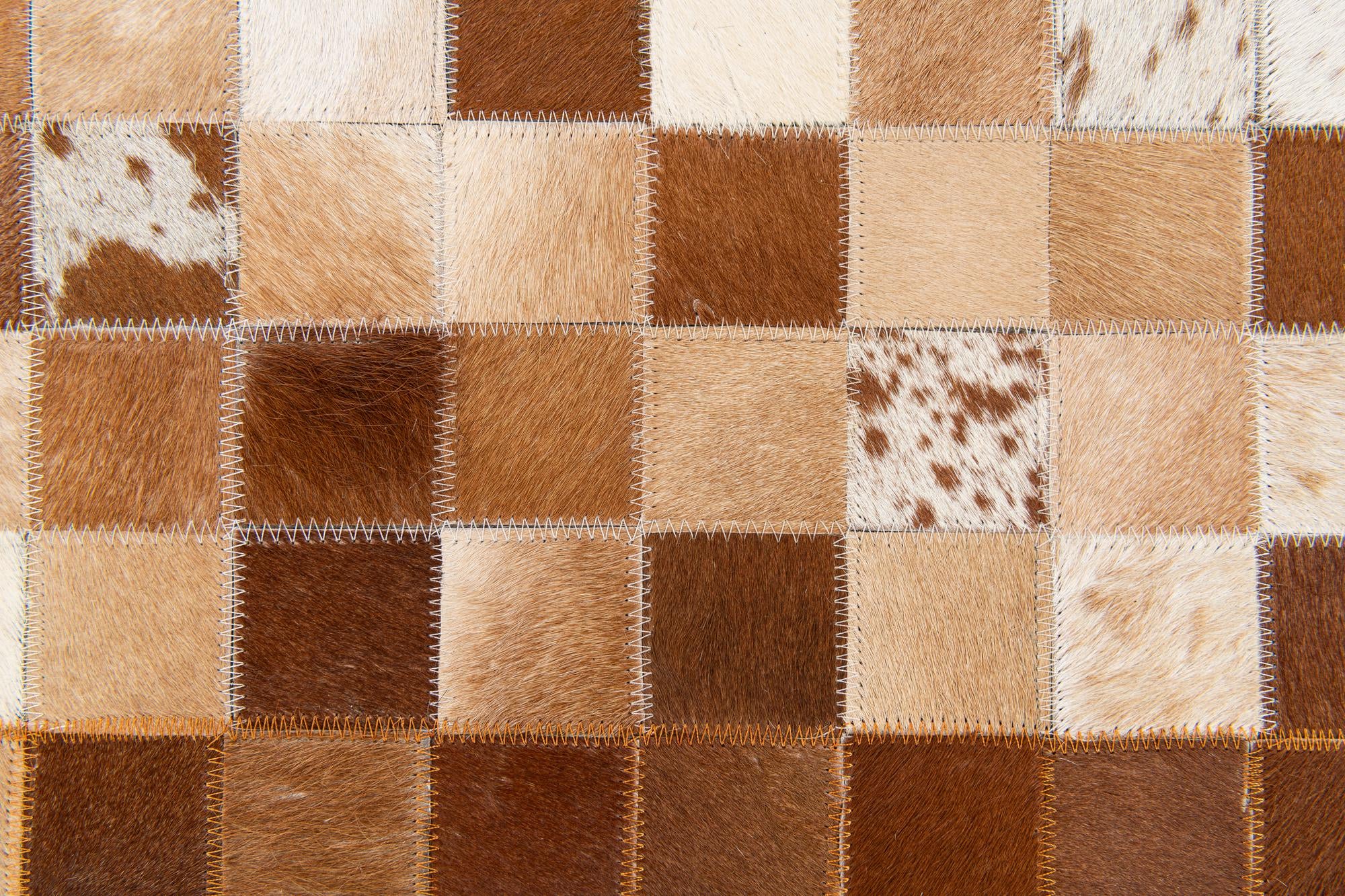 4' 10 x 8' Cowhide Stocks Rug