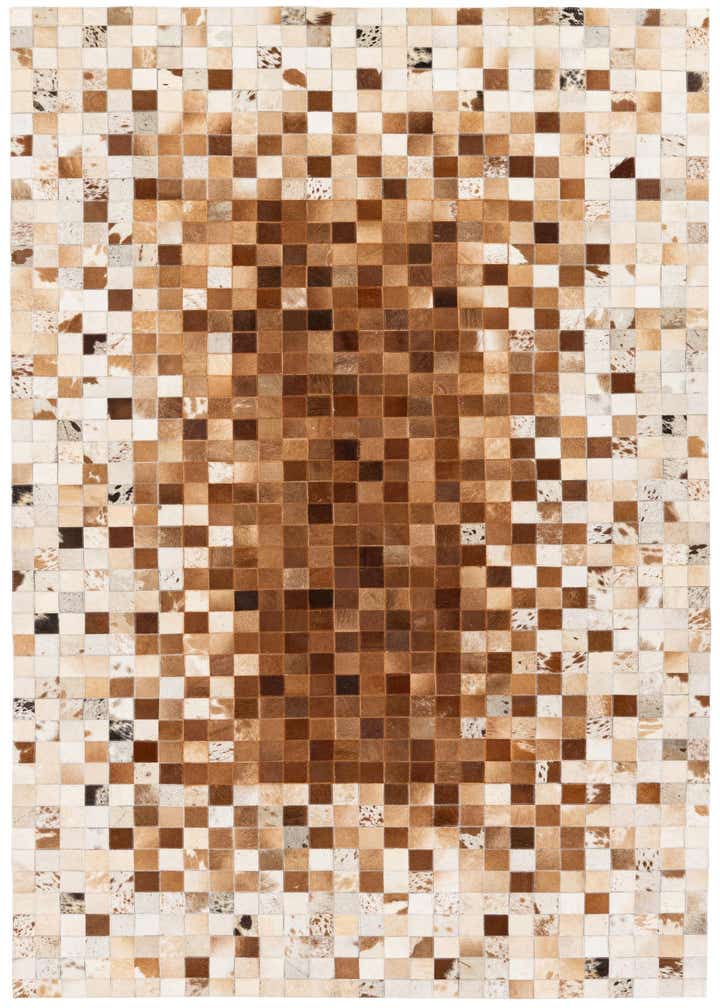4' 10 x 8' Cowhide Stocks Rug