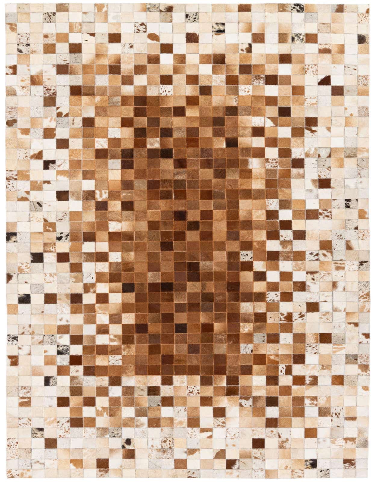 4' 10 x 8' Cowhide Stocks Rug