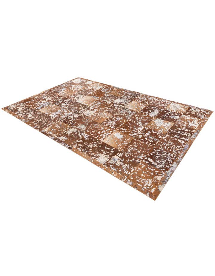 5' 2 x 8' Cowhide Stocks Rug