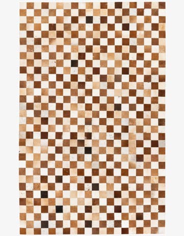 5' x 8' Cowhide Stocks Rug