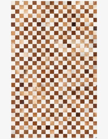 5' x 8' Cowhide Stocks Rug