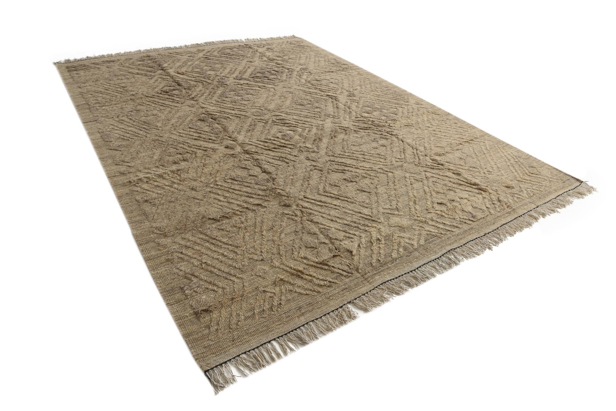 9' 3 x 12' 2 Hand Knotted Darya Wool Rug