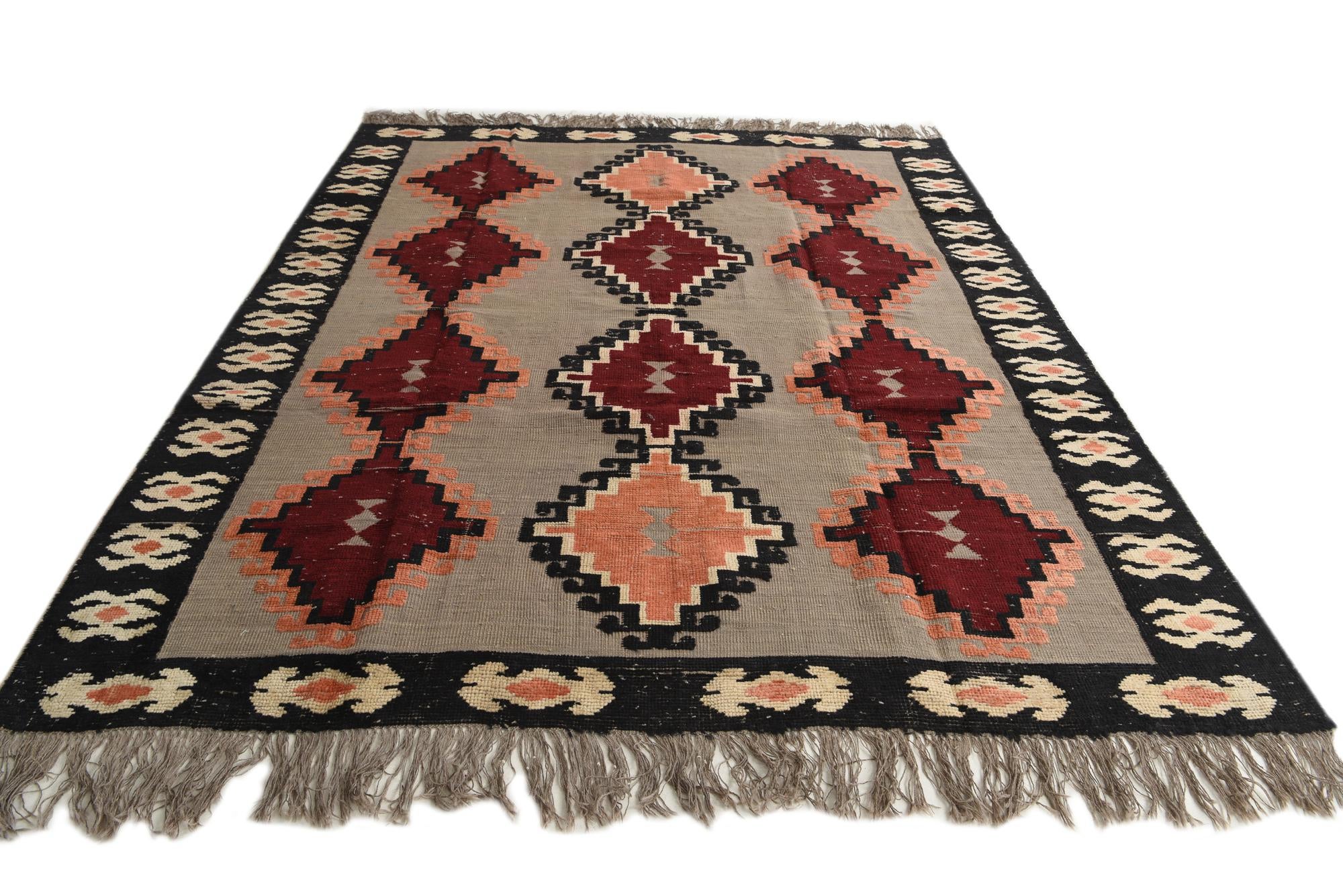 8' x 10' Hand Knotted Darya Wool Rug