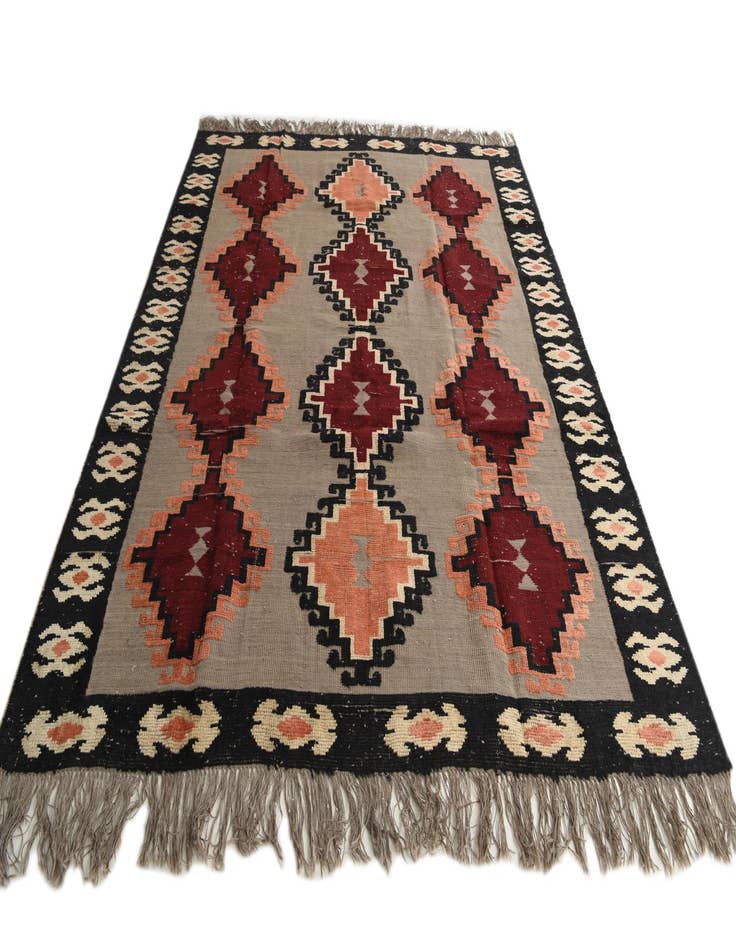 Detail image of 8' x 10'  Hand Knotted Darya Wool Rug