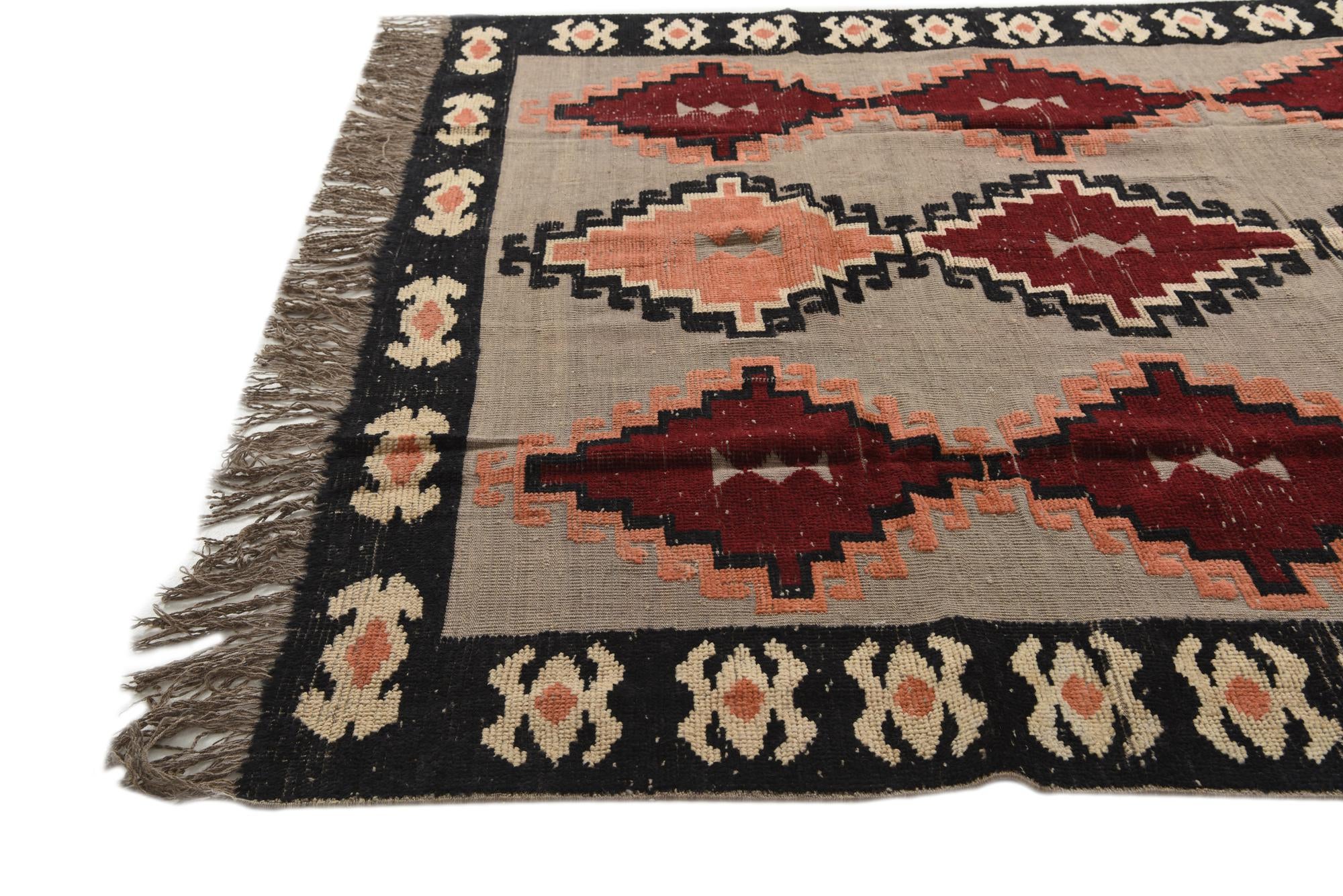 8' x 10' Hand Knotted Darya Wool Rug