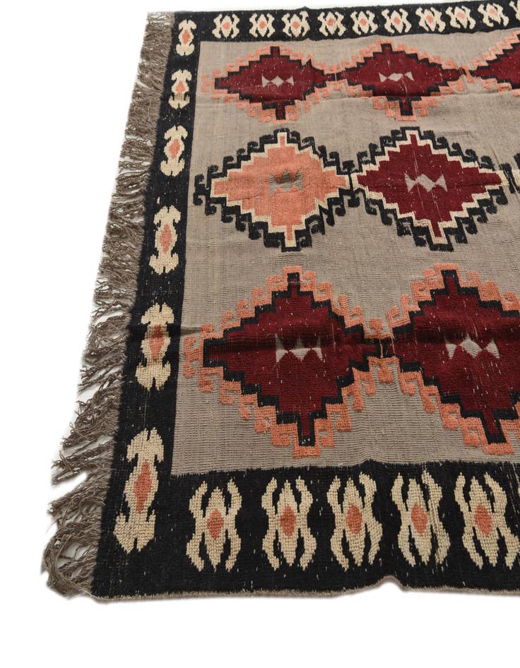 Detail image of 8' x 10'  Hand Knotted Darya Wool Rug