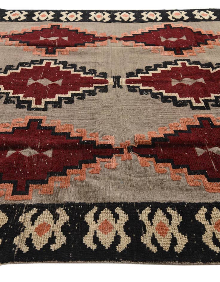 Detail image of 8' x 10'  Hand Knotted Darya Wool Rug