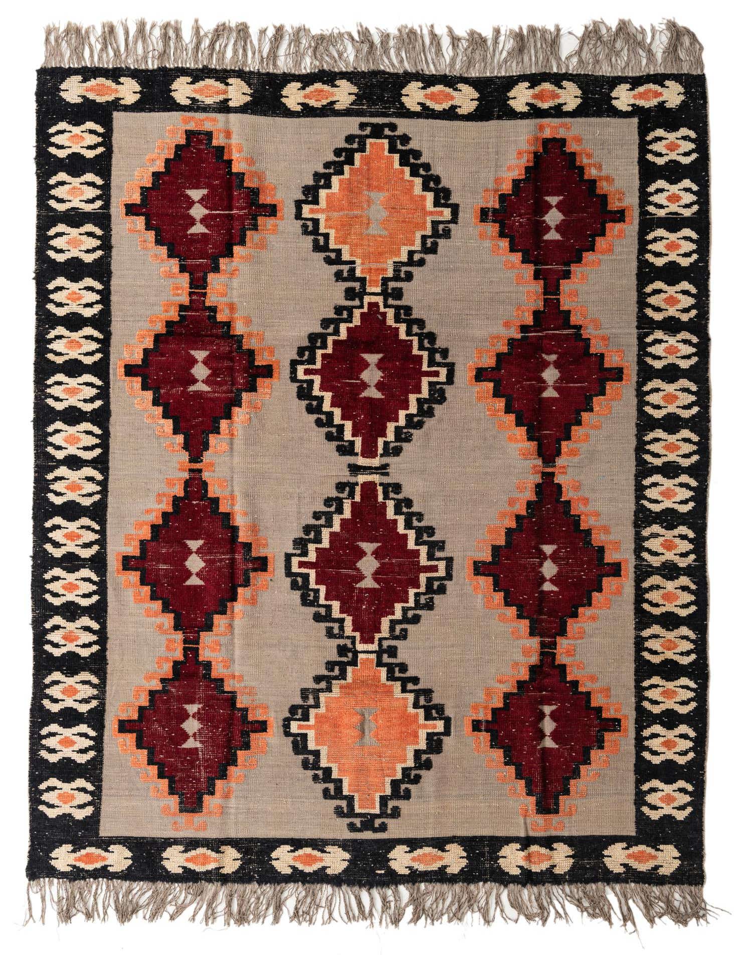 8' x 10' Hand Knotted Darya Wool Rug