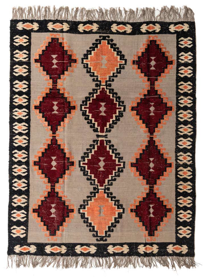 8' x 10' Hand Knotted Darya Wool Rug