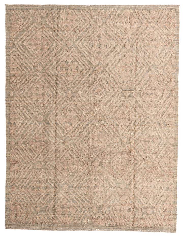 8' x 10' 4 Hand Knotted Darya Wool Rug