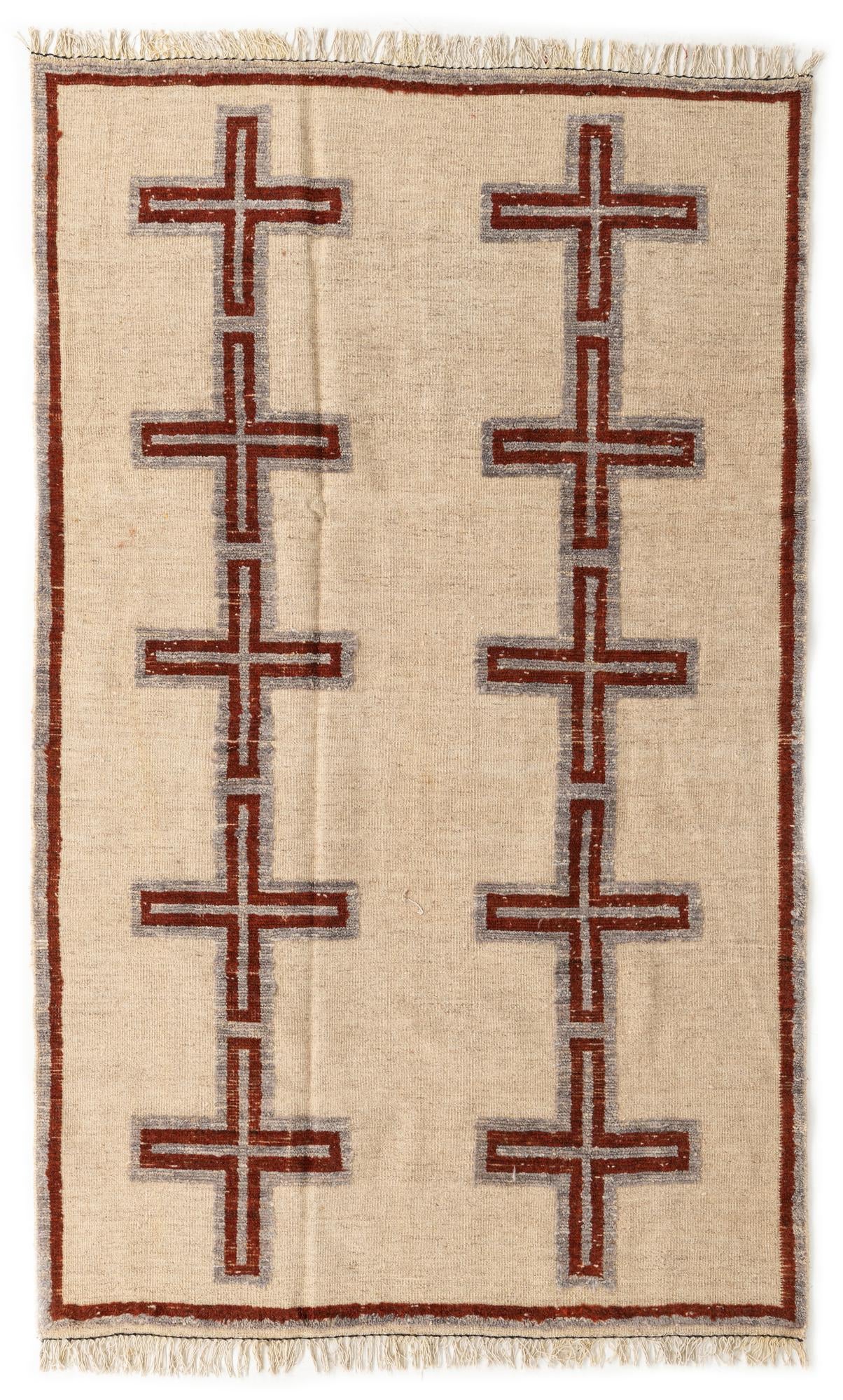 5' 10 x 9' 7 Hand Knotted Darya Wool Rug