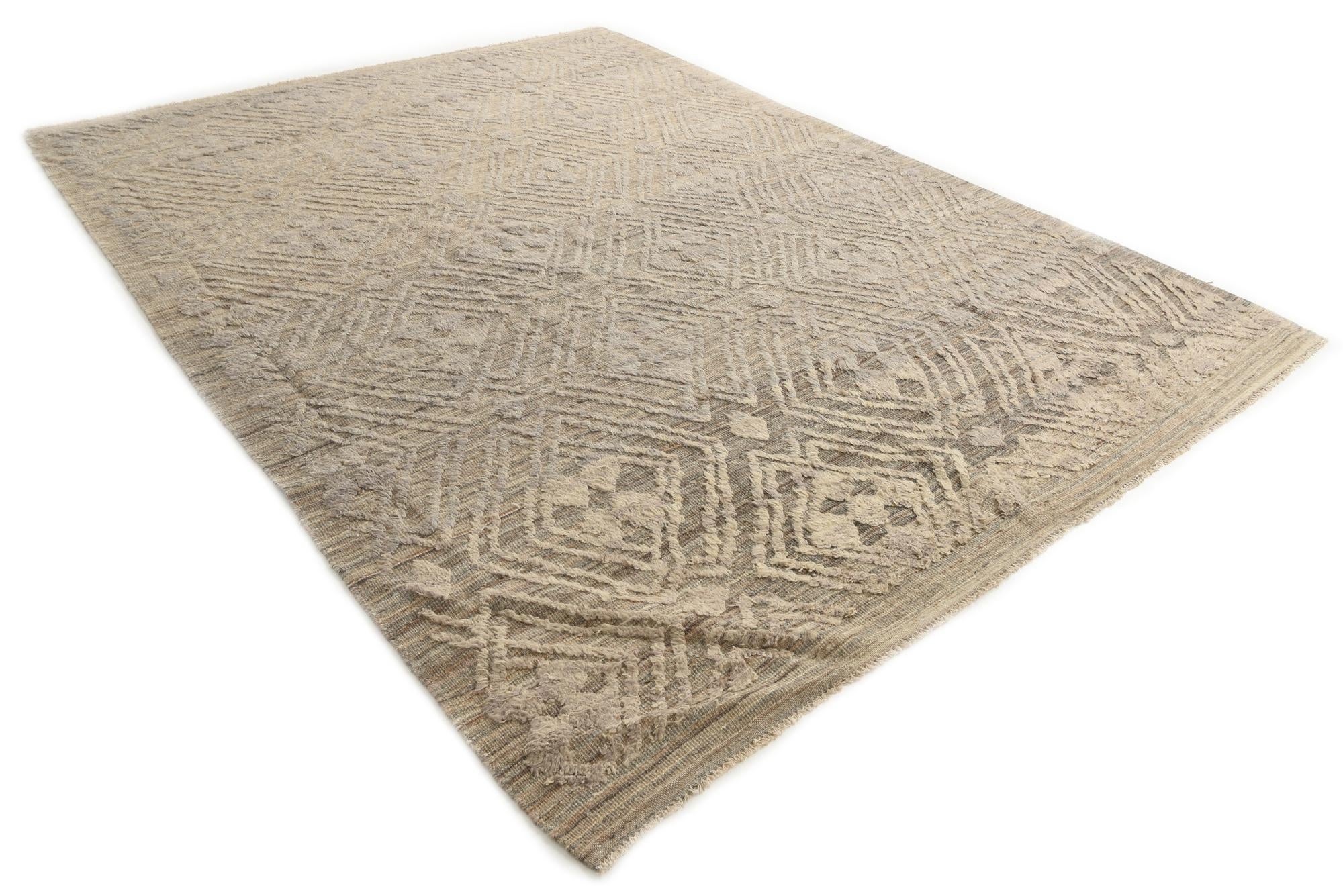 9' 1 x 12' 3 Hand Knotted Darya Wool Rug
