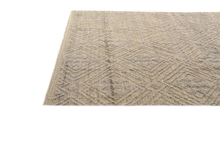 Detail image of 9' 1 x 12' 3 Hand Knotted Darya Wool Rug