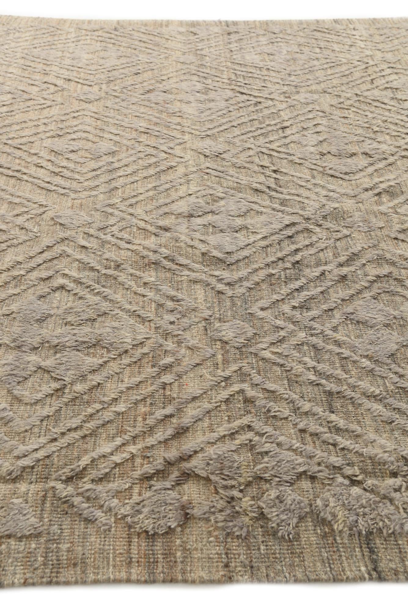 9' 1 x 12' 3 Hand Knotted Darya Wool Rug