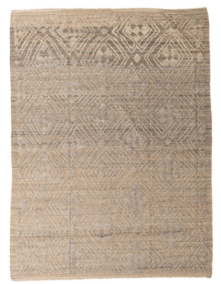Detail image of 9' 1 x 12' 3 Hand Knotted Darya Wool Rug