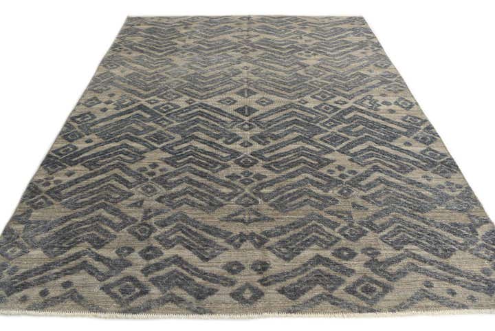 8' x 10' 1 Hand Knotted Darya Wool Rug